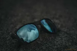 Fox Rage Transparent Black Brown Lens Mirror Blue Eyewear - Polarizált Napszemüveg