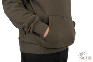 Fox Zöld Fekete Kapucnis Pulóver Méret: 3XL - Fox Collection Hoody G/B