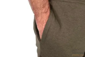 Fox Zöld Fekete Bélelt Horgász Nadrág Méret: 3XL - Fox Collection Sherpa Jogger Green/Black