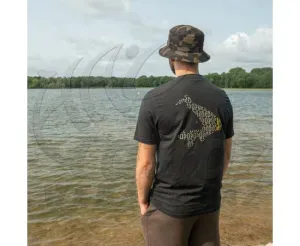 Avid Campound T-Shirt Black - 2XL - Horgász póló