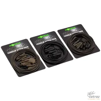 Korda Dark Matter Action Pack Silt - Korda Ólomklipsz Készlet Gubancgátlóval