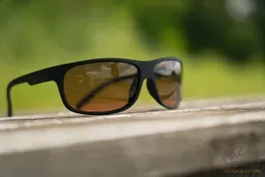 Fox Rage Matt Black Wrap Brown Lens Eyewear - Polarizált Napszemüveg