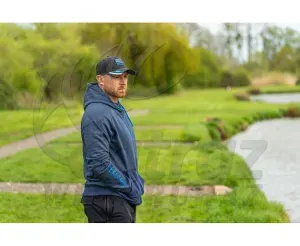 Preston Navy Tide Zip Hoodie – 3XL – Cipzáras Horgász Pulóver