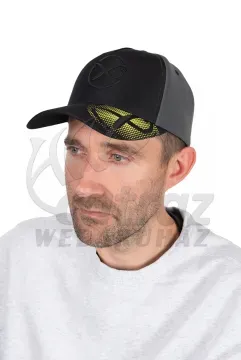 Matrix Faded Print Baseball Cap Black - Matrix Fekete Baseball Sapka