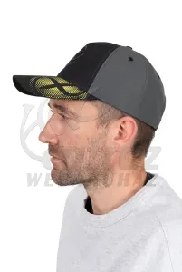 Matrix Faded Print Baseball Cap Black - Matrix Fekete Baseball Sapka