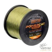 Nevis Powercat Mono Dark Green 0,50mm 300m - Nevis Harcsázó Zsinór