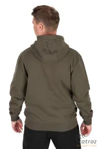 Fox Zöld Fekete Kapucnis Pulóver Méret: M - Fox Collection Hoody G/B