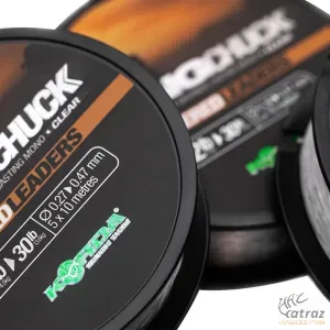 Korda LongChuck Tapered Leaders 0.27-0.47mm Áttetsző - Korda Dobóelőtét Zsinór 10-30lb