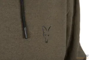 Fox Zöld Fekete Kapucnis Pulóver Méret: M - Fox Collection Hoody G/B