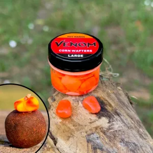 Venom Corn Wafters HOT MANGO Large - Venom Gumikukorica Wafter Csali