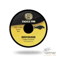 SBS Bevonatos Fonott Előkezsinór 15lb Olive - SBS Bodyguard Coated Hooklink 15lb