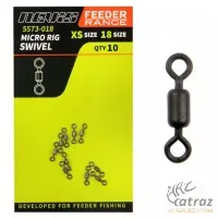 Nevis Feeder Micro Forgó Méret: 18 - Nevis Micro Rig Swivel XS