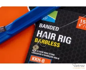 Preston KKH-B Banded Hair Rig 18 KKH-B - Preston Előkötött Horog