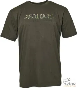 Prologic Camo Letter Green T-Shirt Méret: 3XL - Prologic Zöld Póló