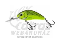 Salmo H6F Rattlin' Hornet Floating Chartreuse wobbler