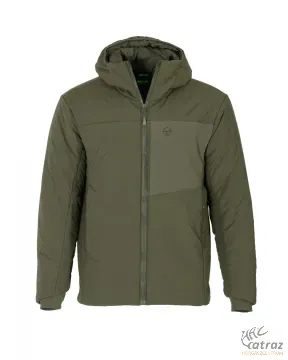 Korda Kapucnis Horgász Kabát Méret: 3XL - Korda Hooded Jacket Dark Olive