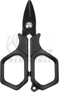 Zebco Rozsdamentes Zsinórvágó Olló - Zebco Trophy Stainless Steel Scissors Compact
