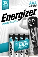 Energizer Max Plus B4 3A Elem - Energizer AAA Elem
