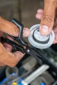 Zebco Rozsdamentes Zsinórvágó Olló - Zebco Trophy Stainless Steel Scissors Compact