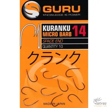 Guru Kuranku Horog Méret: 14 - Barbed/Spade End