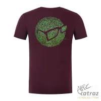 Korda Birdsnest Tee Burgundy - Bordó Korda Horgász Póló