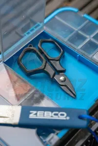 Zebco Rozsdamentes Zsinórvágó Olló - Zebco Trophy Stainless Steel Scissors Compact