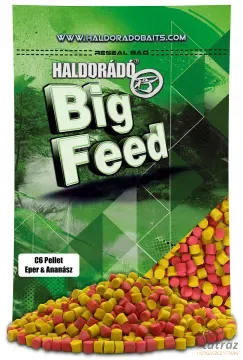 Haldorádó Big Feed - C6 Pellet - Eper & Ananász