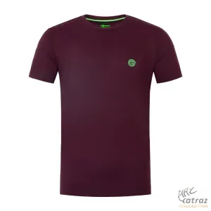 Korda Birdsnest Tee Burgundy - Bordó Korda Horgász Póló