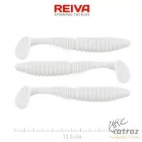 Reiva Zander Power Shad 12,5cm Classic White - Fehér Reiva Gumihal