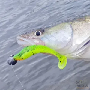 Reiva Zander Power Shad 12,5cm Classic White - Fehér Reiva Gumihal