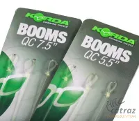 Korda Boom QC 5,5" - Korda Fluorocarbon Merev Előke Quick Change Forgóval