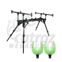 Carp Academy Deluxe Rod Pod + 2db Ajándék Bottartó Fej