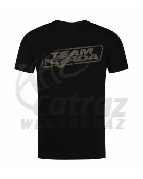 Korda TK Digi Kamo Tee Black – Korda Horgász Póló
