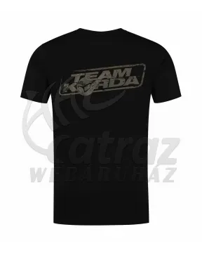 Korda TK Digi Kamo Tee Black – Korda Horgász Póló