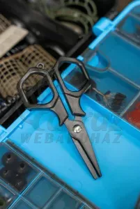 Zebco Rozsdamentes Zsinórvágó Olló - Zebco Trophy Stainless Steel Scissors XL