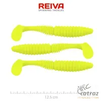 Reiva Zander Power Shad 12,5cm Lemonade - Sárga Reiva Gumihal