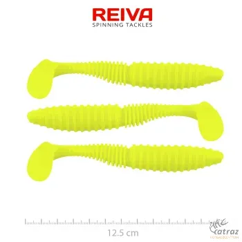Reiva Zander Power Shad 12,5cm Lemonade - Sárga Reiva Gumihal
