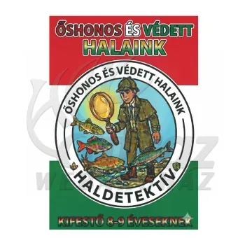 Kifestő füzet - Őshonos és védett halak 8-9 évesek számára