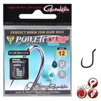 Horog Gamakatsu Power Carp Hair Rigger BL Size:10