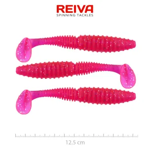 Reiva Zander Power Shad 12,5cm Japanese Red - Piros Reiva Gumihal