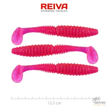 Reiva Zander Power Shad 12,5cm Japanese Red - Piros Reiva Gumihal