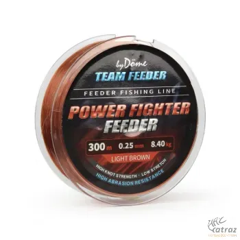 By Döme Team Feeder Power Fighter 300m 0,25mm Monofil Zsinór