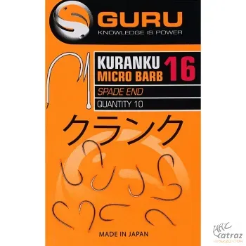 Guru Kuranku Horog Méret: 16 - Barbed/Spade End