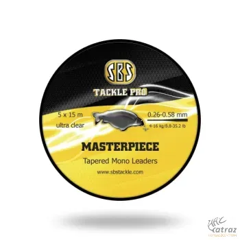 SBS Felvastagodó Dobóelőtét Zsinór - SBS Masterpiece Tapered Mono Leaders