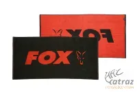 Fox Beach Towel Black Orange 80x160cm - Fox Strand Törölköző Fekete Narancs