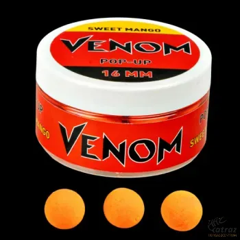 Venom Pop-Up Boilie 16mm Mangó - Sweet Mango Pop Up Csali