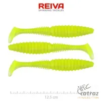 Reiva Zander Power Shad 12,5cm Flash Lemonade - Citromsárga Reiva Gumihal