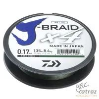 Zsinór Daiwa J-Braid X4 135m Zöld 0,13mm