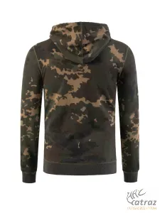 Korda Kapucnis Horgász Pulóver Méret: 2XL - Korda Zip Hoodie Dark Kamo