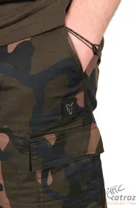 Fox Camo Rövidnadrág Méret: 2XL - Fox LW Camo Combat Short